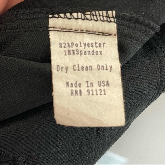 Sno Skins Black Velvet Plush Embroidered Pants Size 6 - Picture 5 of 7